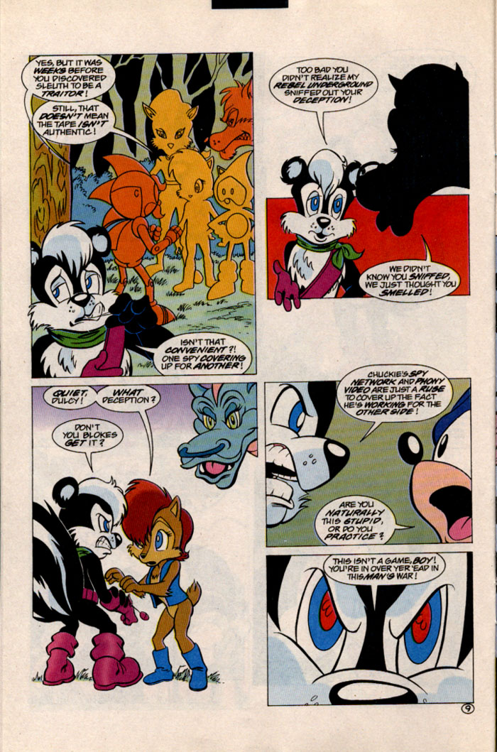 Sonic - Archie Adventure Series May 1997 Page 9